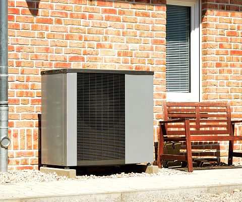 Grafika Powietrzne pompy ciepła